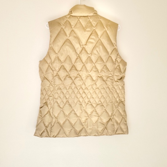 LANDS' END Puffer Down Quilted Vest - M - Picture 2 of 5